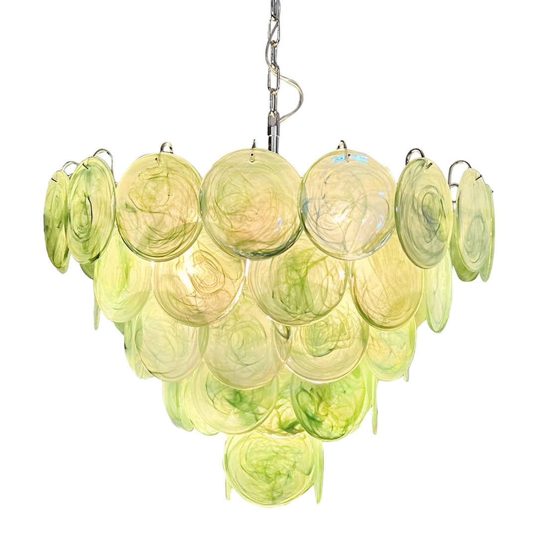 Bettina Murano Glass Chandelier 57 Green
