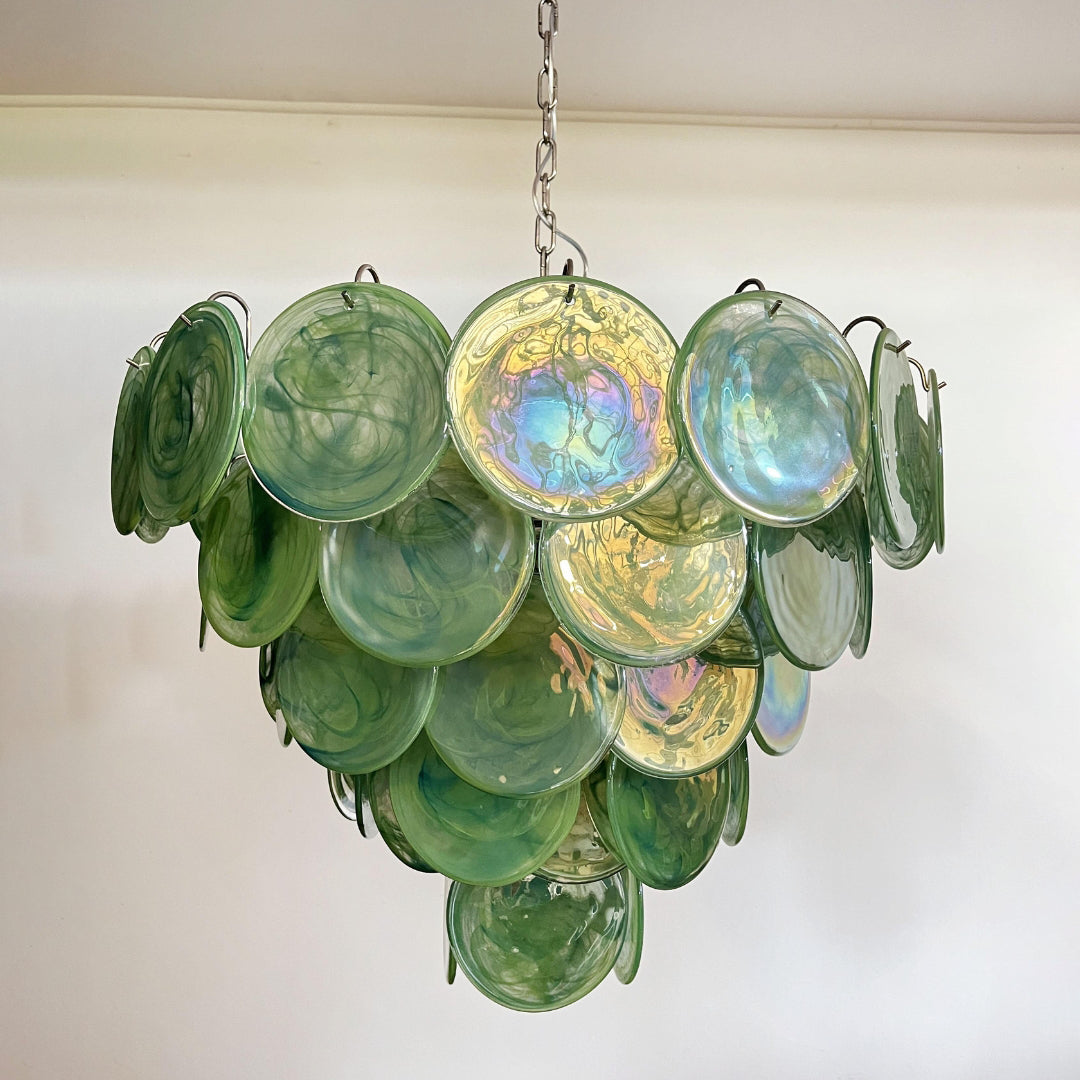 Bettina Murano Glass Chandelier 57 Green