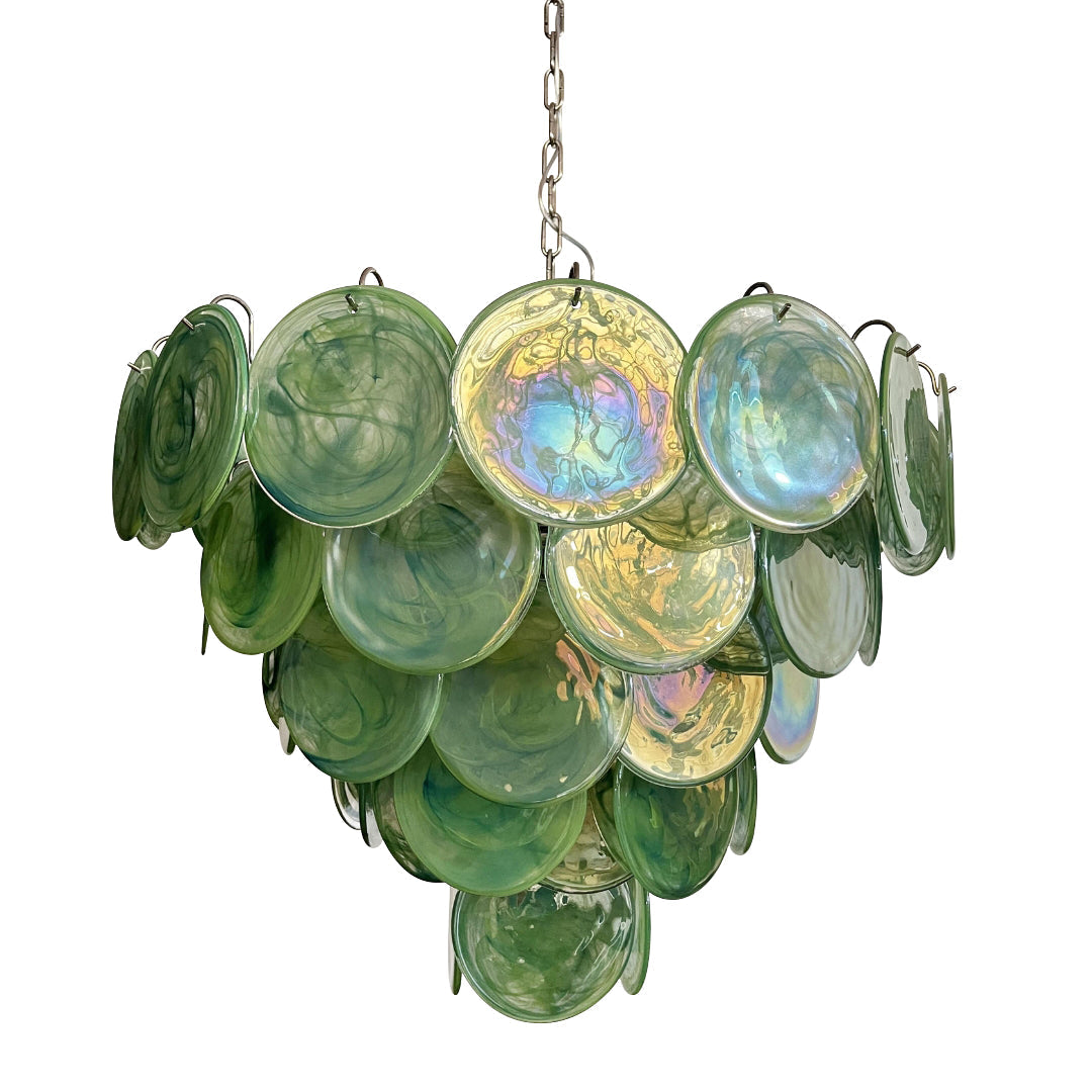 Bettina Murano Glass Chandelier 57 Green