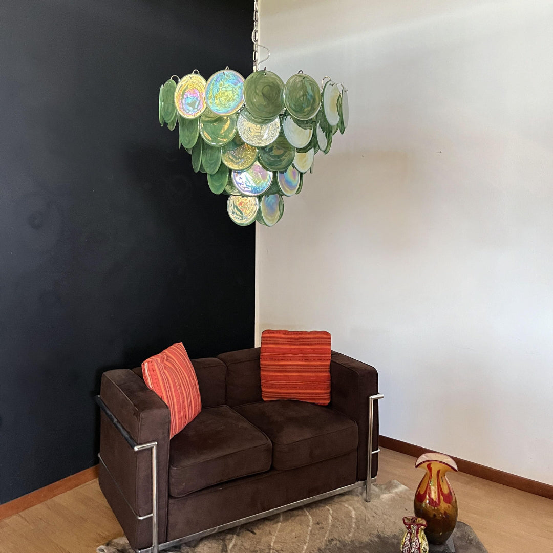 Bettina Murano Glass Chandelier 57 Green