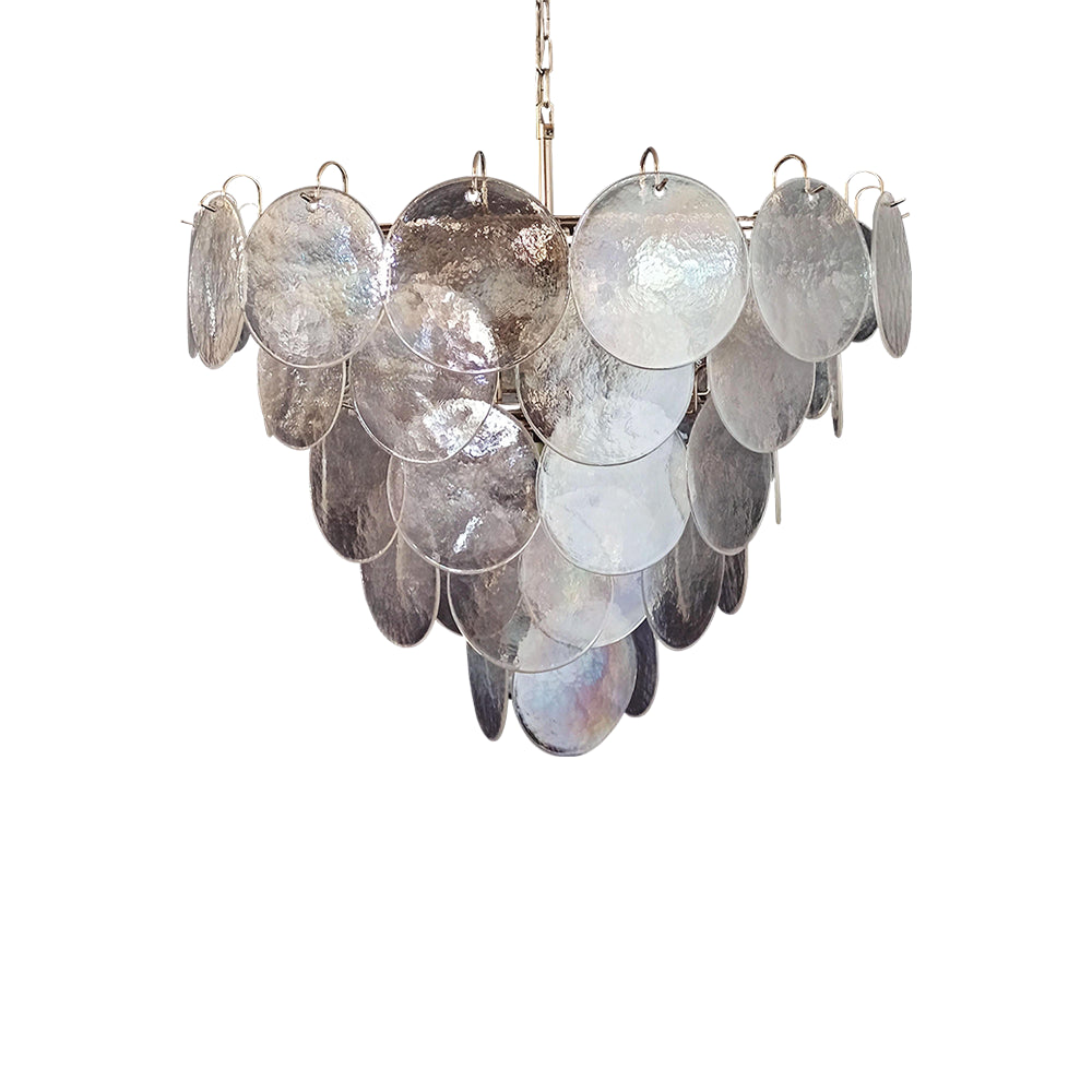Bettina Murano Glass Chandelier 57 Iridescent Glass