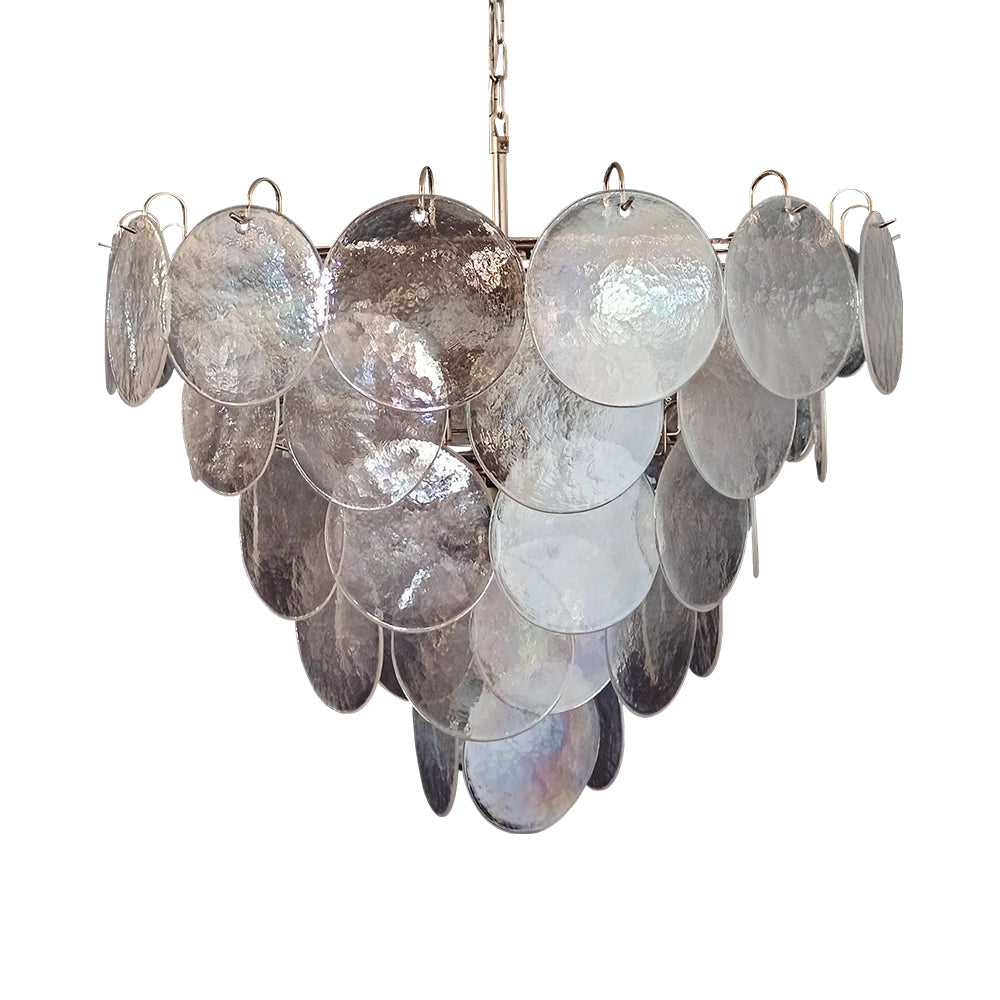 Bettina Murano Glass Chandelier 57 Iridescent Glass