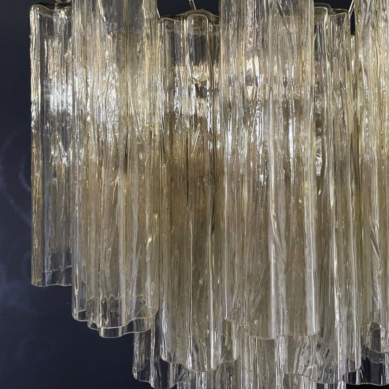 Tronchi Murano Chandelier – 36 tubes – Yellow