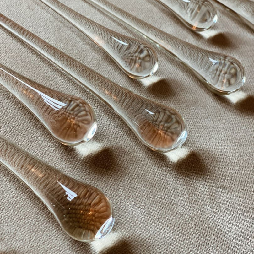 Teardrop Murano Chandelier 68 drops