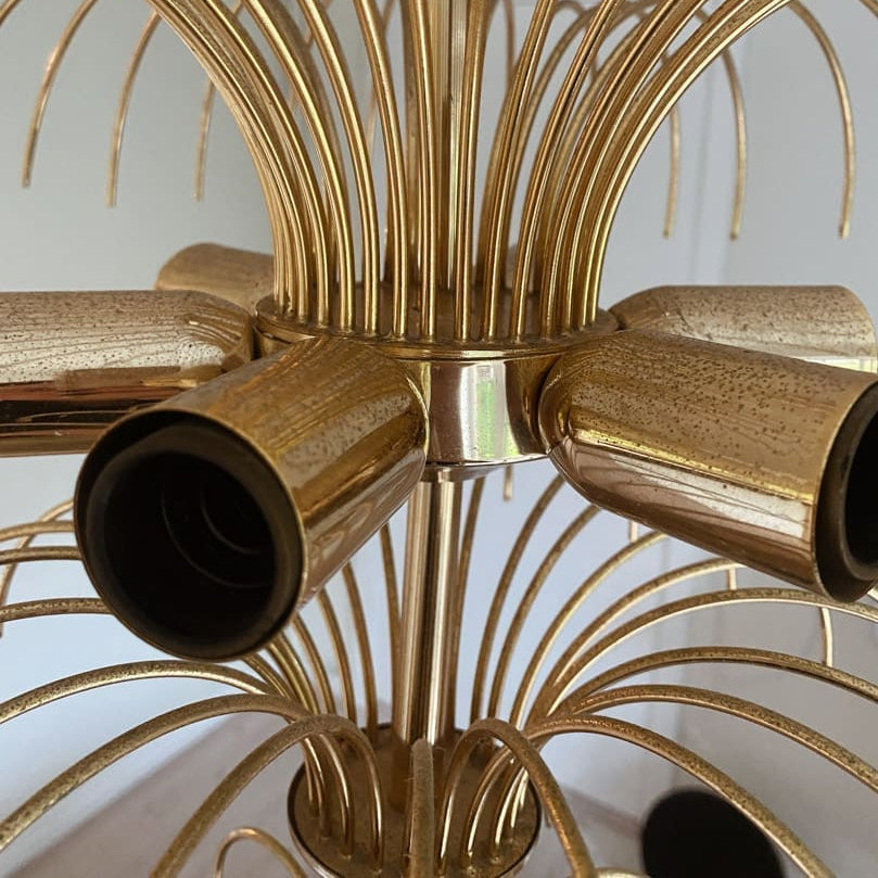 Teardrop Murano Chandelier 68 drops