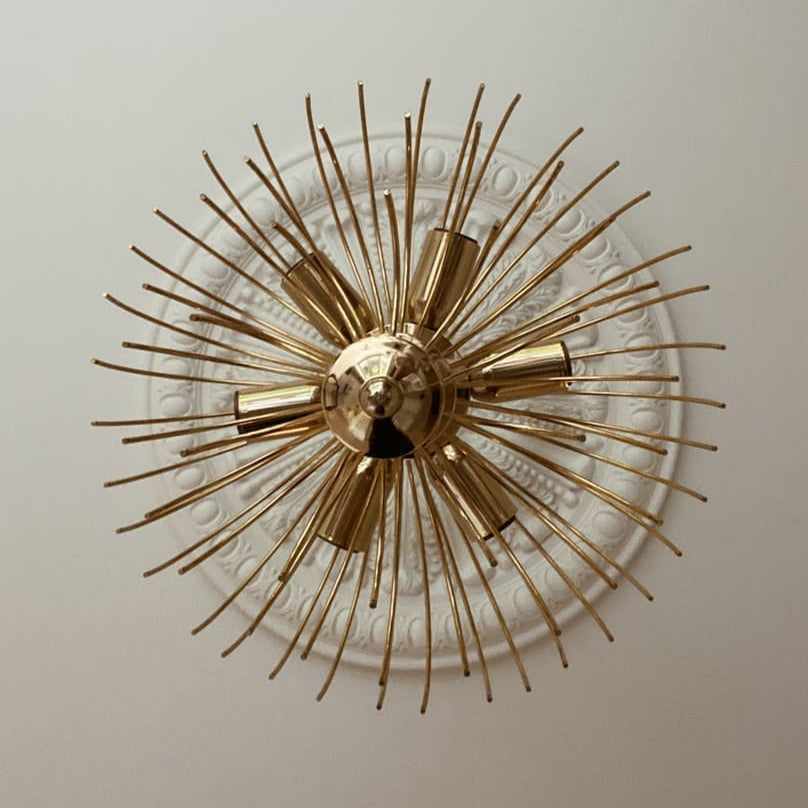 Teardrop Murano Chandelier 68 drops