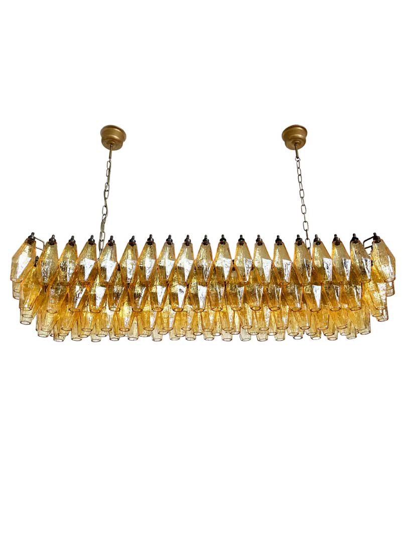 Florence Murano Chandelier Poliedr 138 glass