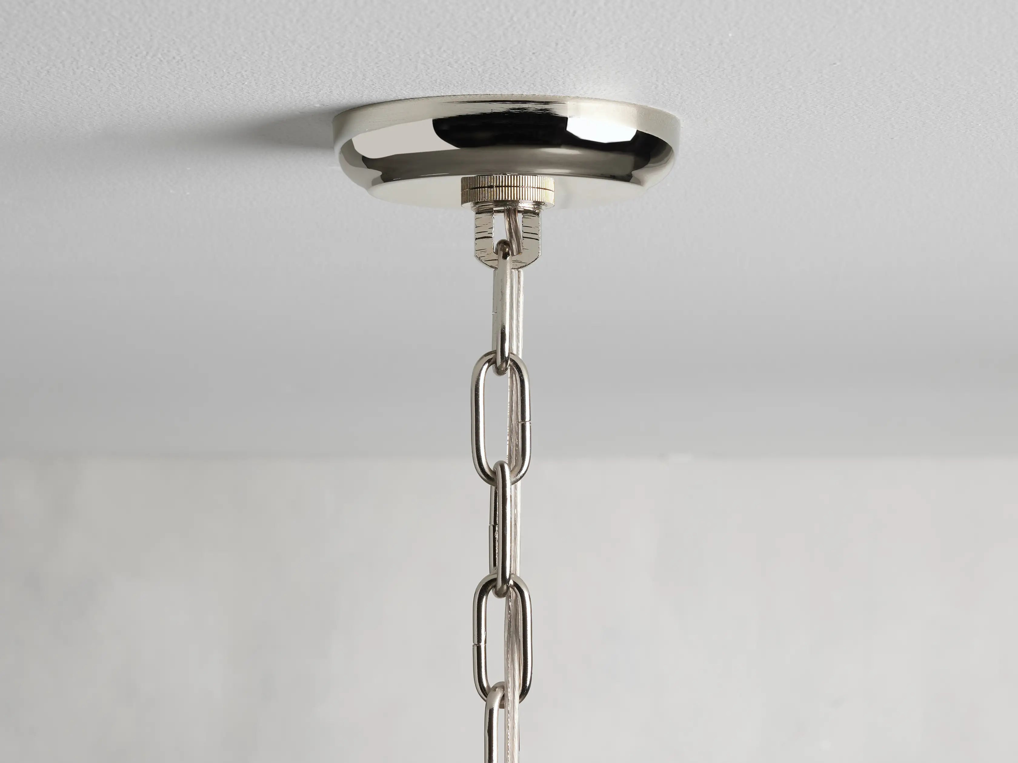 Nily Glass Round Chandelier
