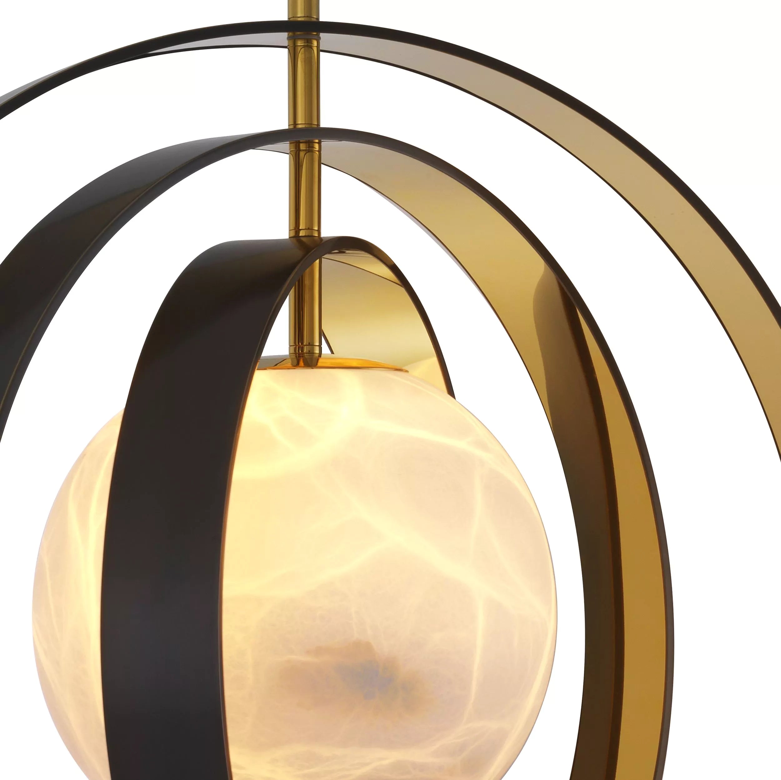 Bosso Alabaster Ball Pearl Pendant