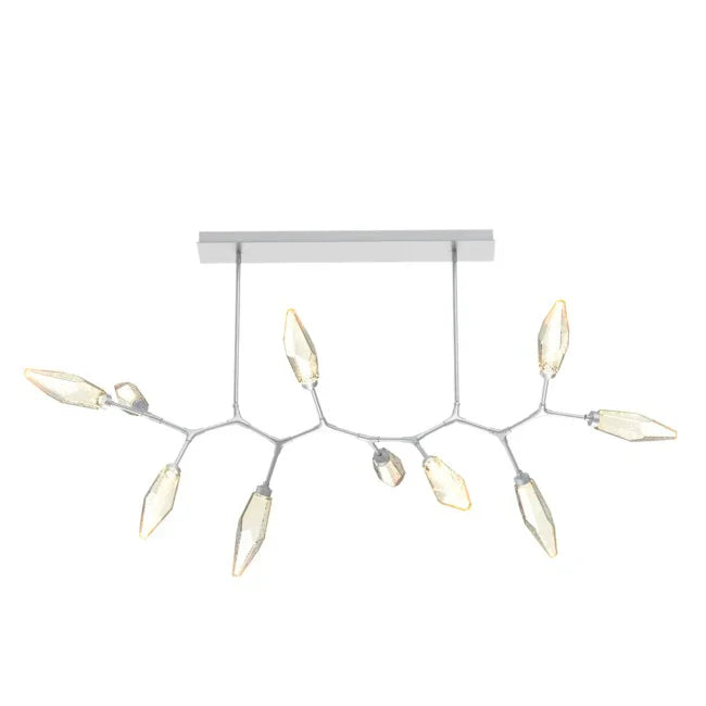 Rock Modern Crystal Branch Chandelier