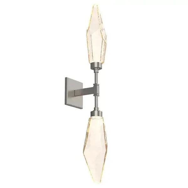 Rock Crystal Double Wall Sconce
