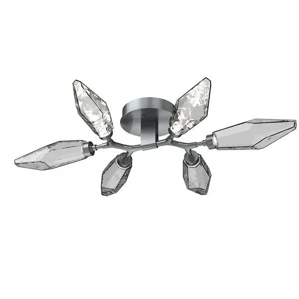 Rock Crystal Ceiling Light 36''