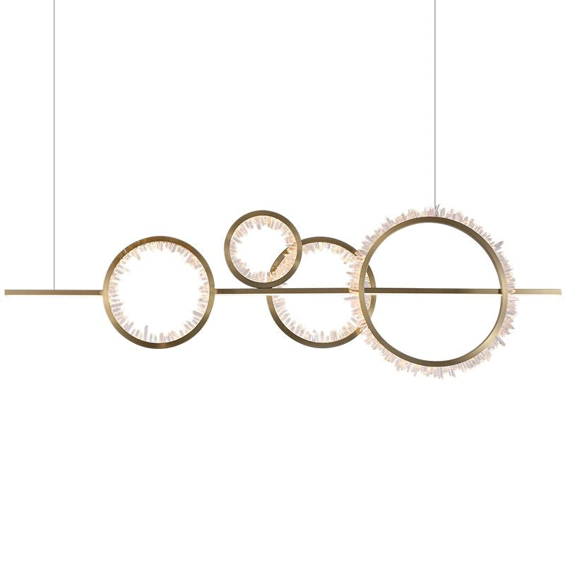 Daimio Crystal Cluster Island Chandelier