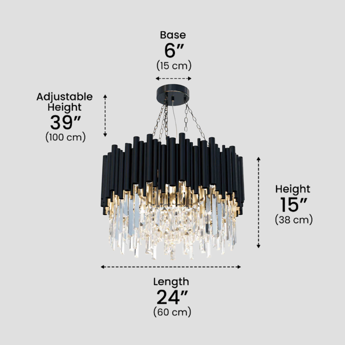 Luxury Crystals Chandelier - Crystals-1-Luxehomezone