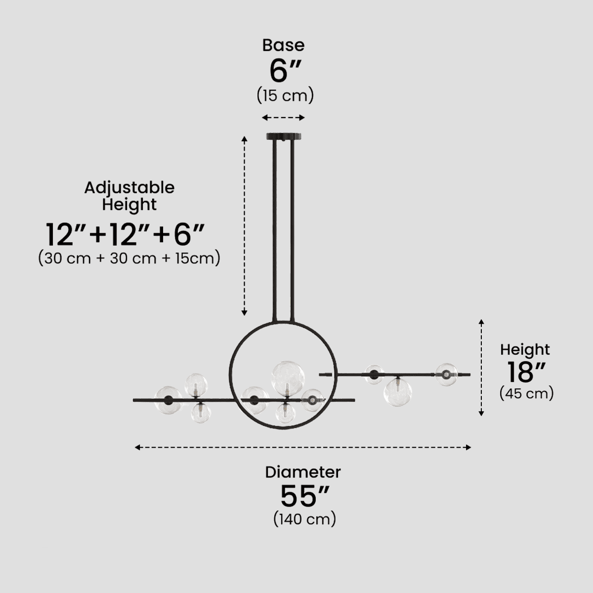 Hailey Luxury Nordic Chandelier - Best Seller, Modern, Nordic-1-Luxehomezone