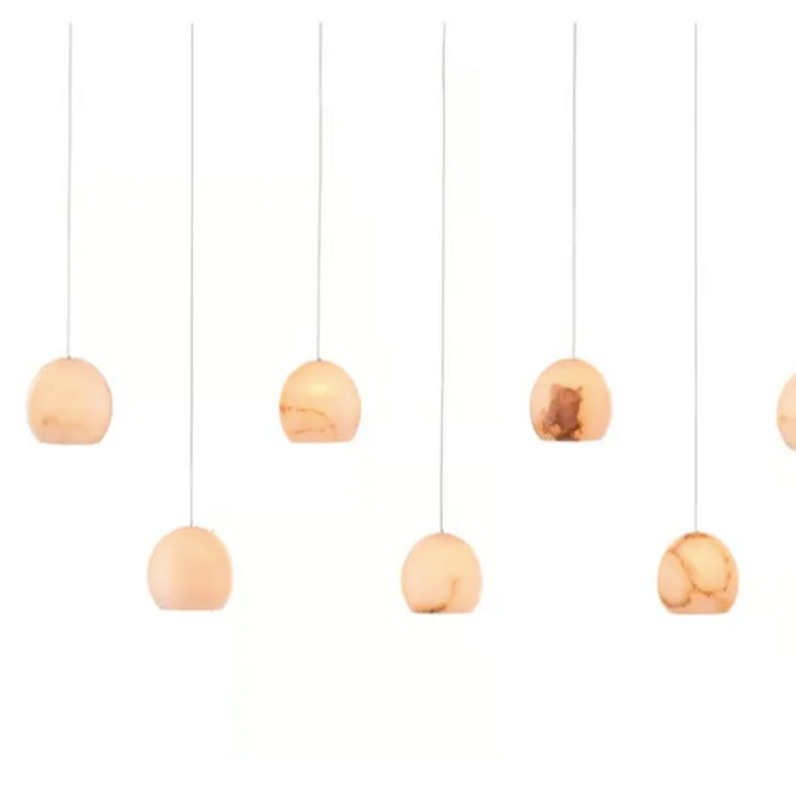 Alabaster Maeva Rectangular Chandelier