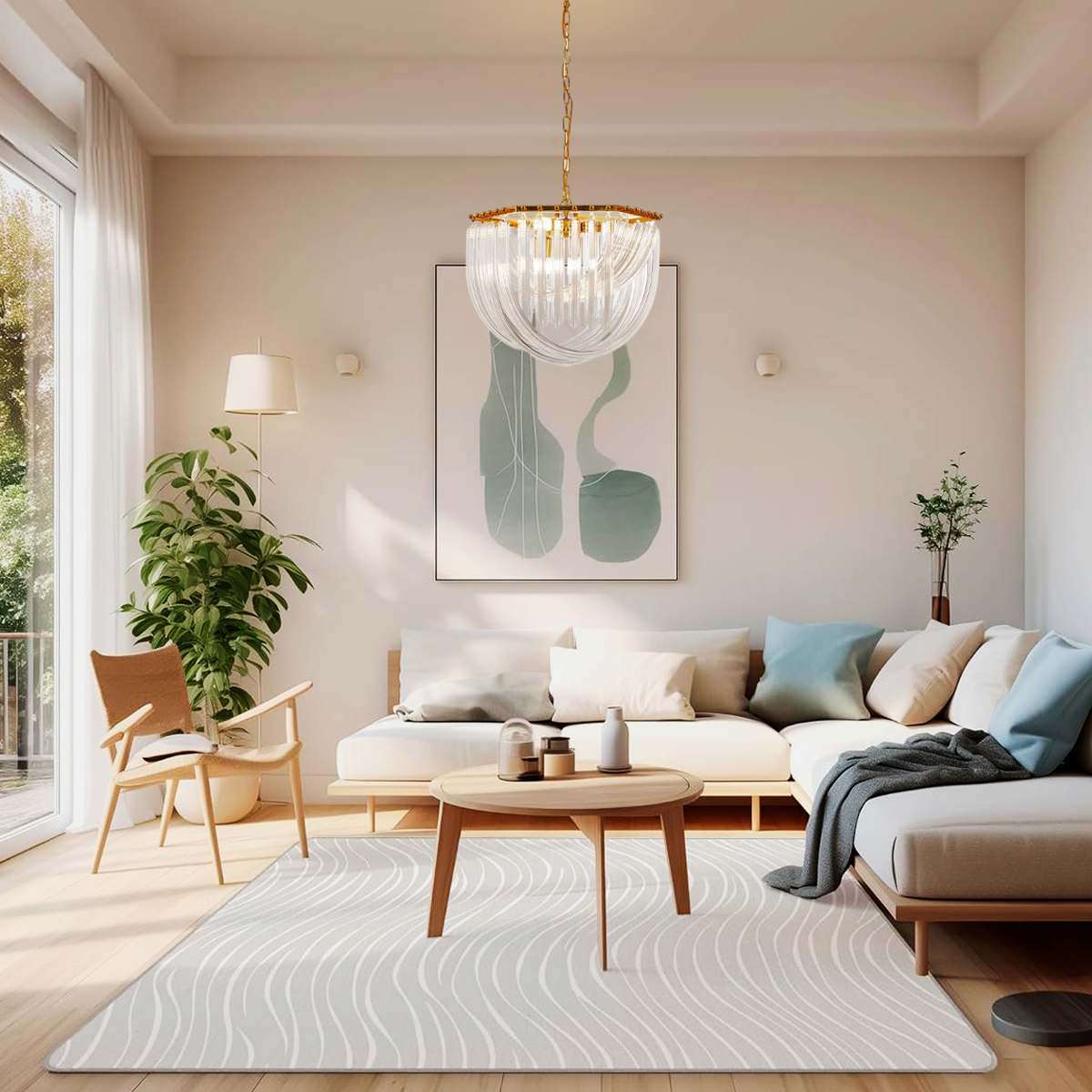 Trevi Murano Chandelier ∅ 7.9″~ ∅ 31.5″ - Luxehomezone