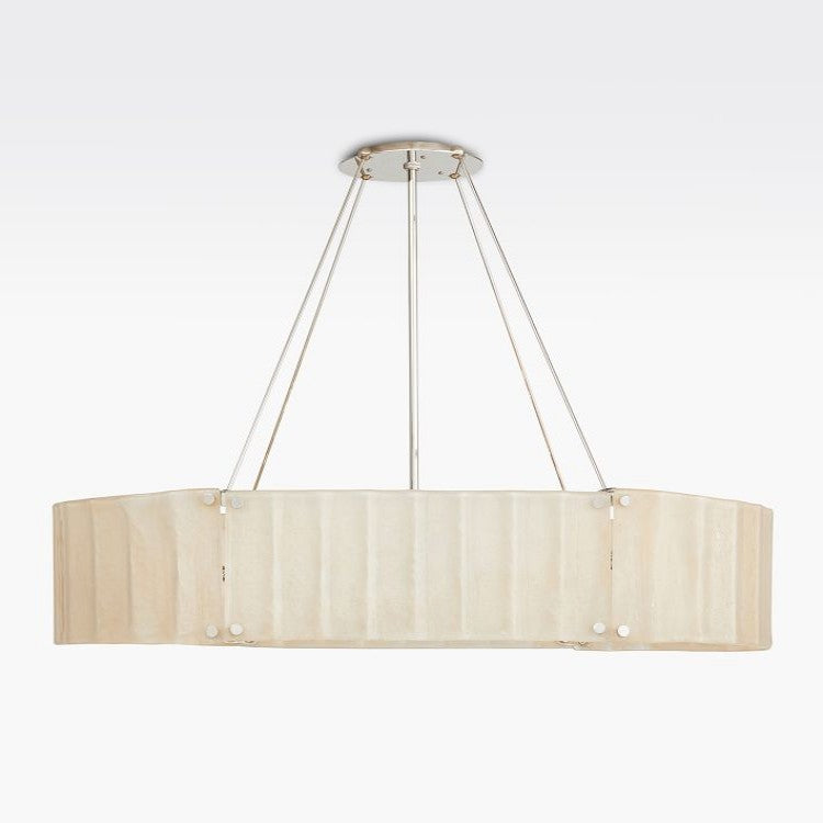 Willamette  Oval Crystal Chandelier  48"