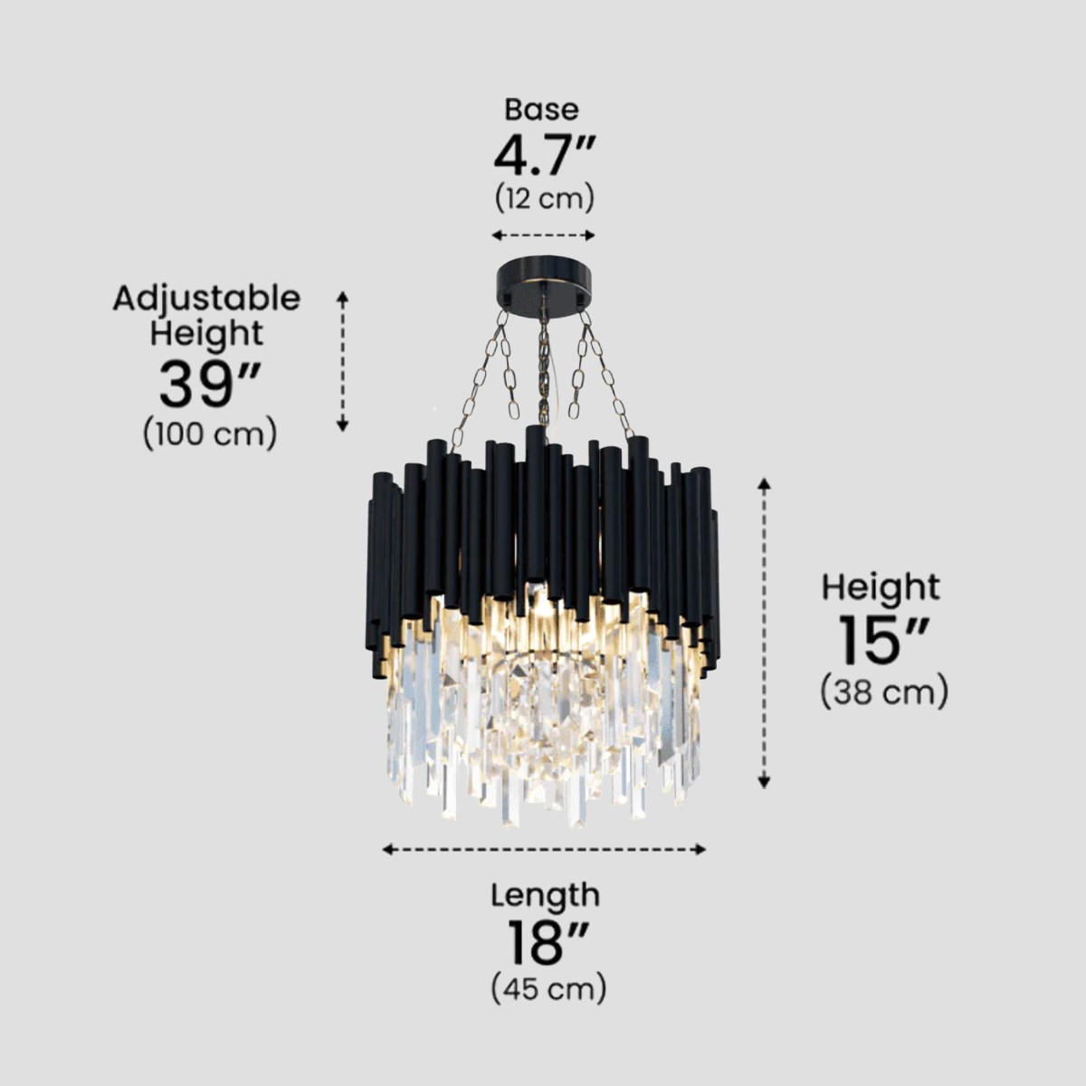 Luxury Crystals Chandelier - Crystals-1-Luxehomezone