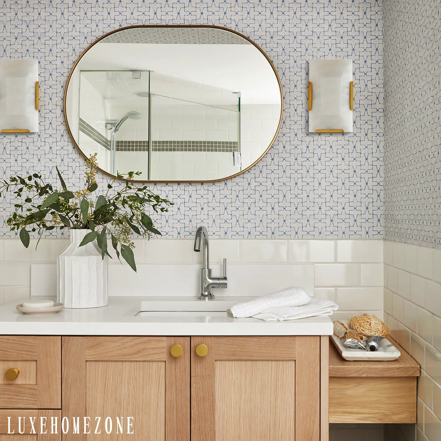 Alabaster Wall Sconces, Modern Marble Stone Sconces Wall Lighting