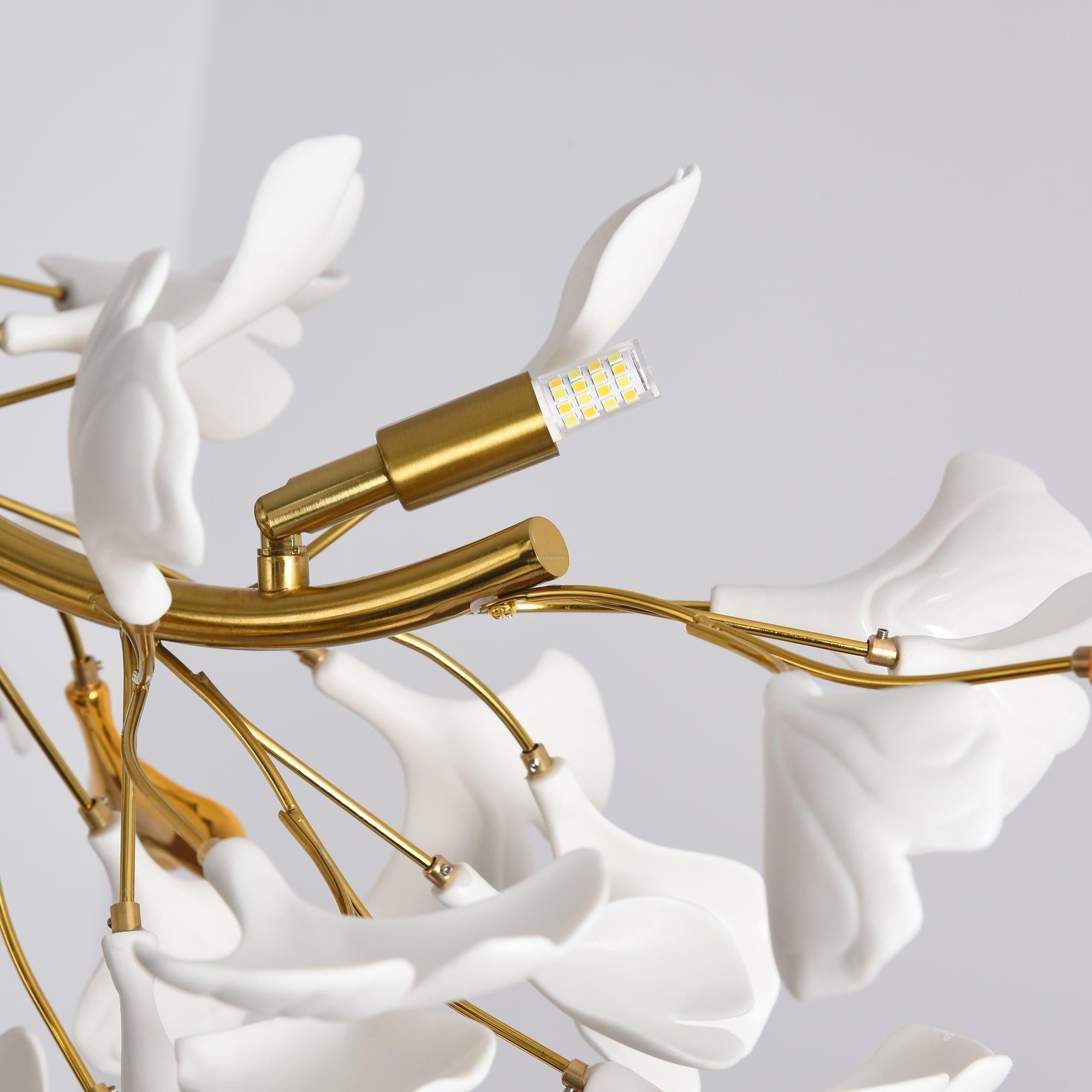 Gingko Chandelier Style D - Gingko, Gingko Chandelier-1-Luxehomezone