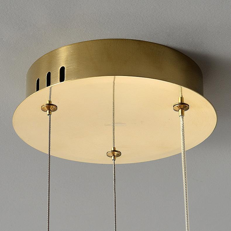 Round Crystal Ring Chandeliers - Luxehomezone
