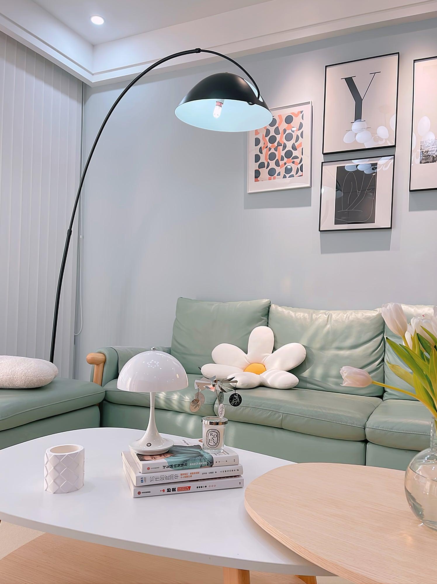 Pluma Floor Lamp ∅ 57.5″ - Bent-1-Luxehomezone