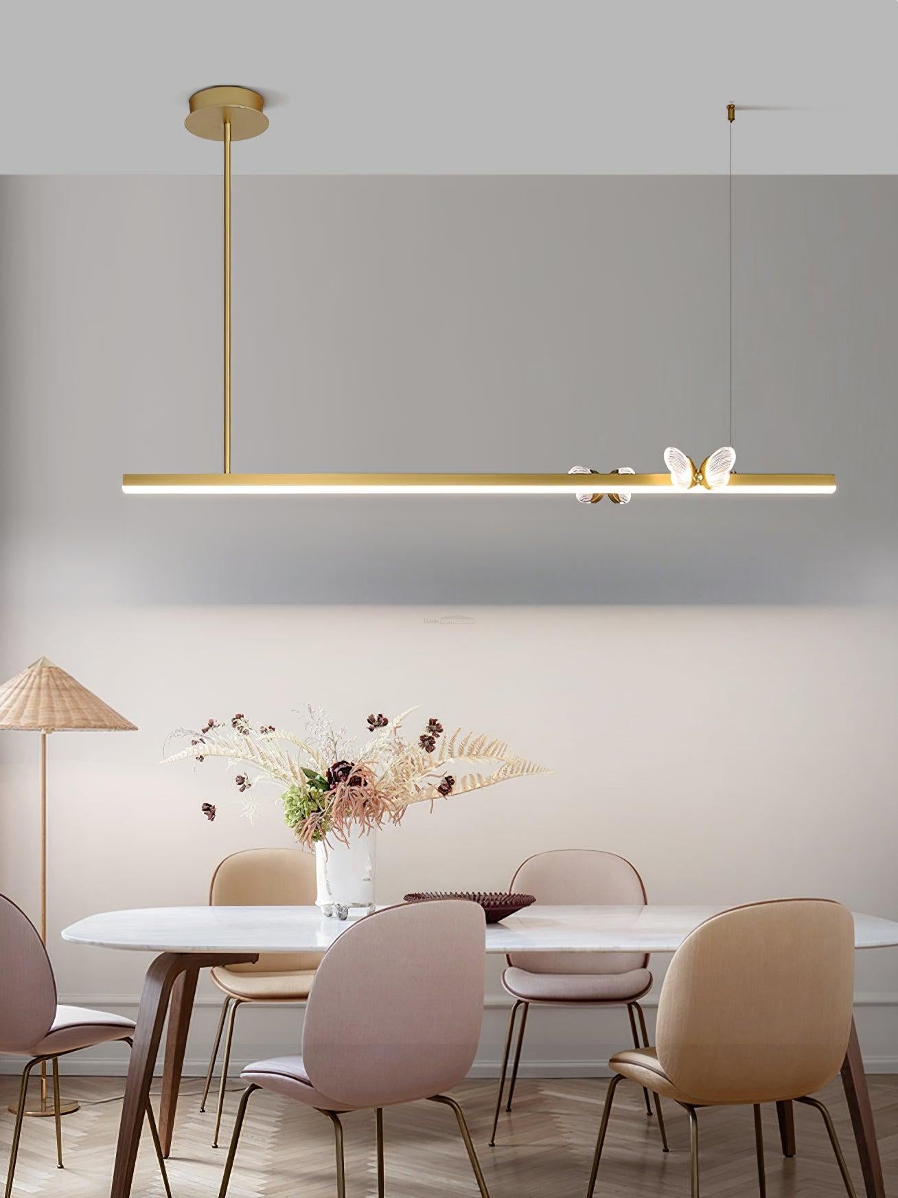 Cohen Butterfly Linear Chandelier - Butterfly-1-Luxehomezone