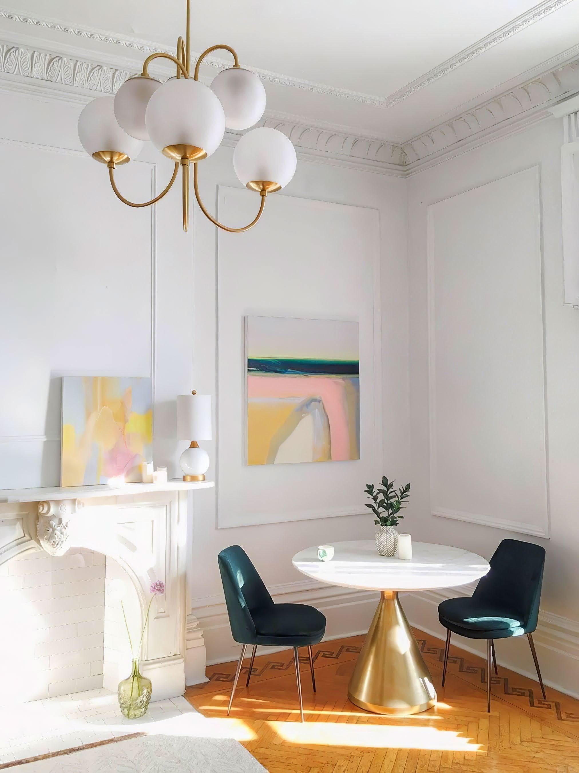 Gooseneck Chandelier ∅ 30″ - Luxehomezone