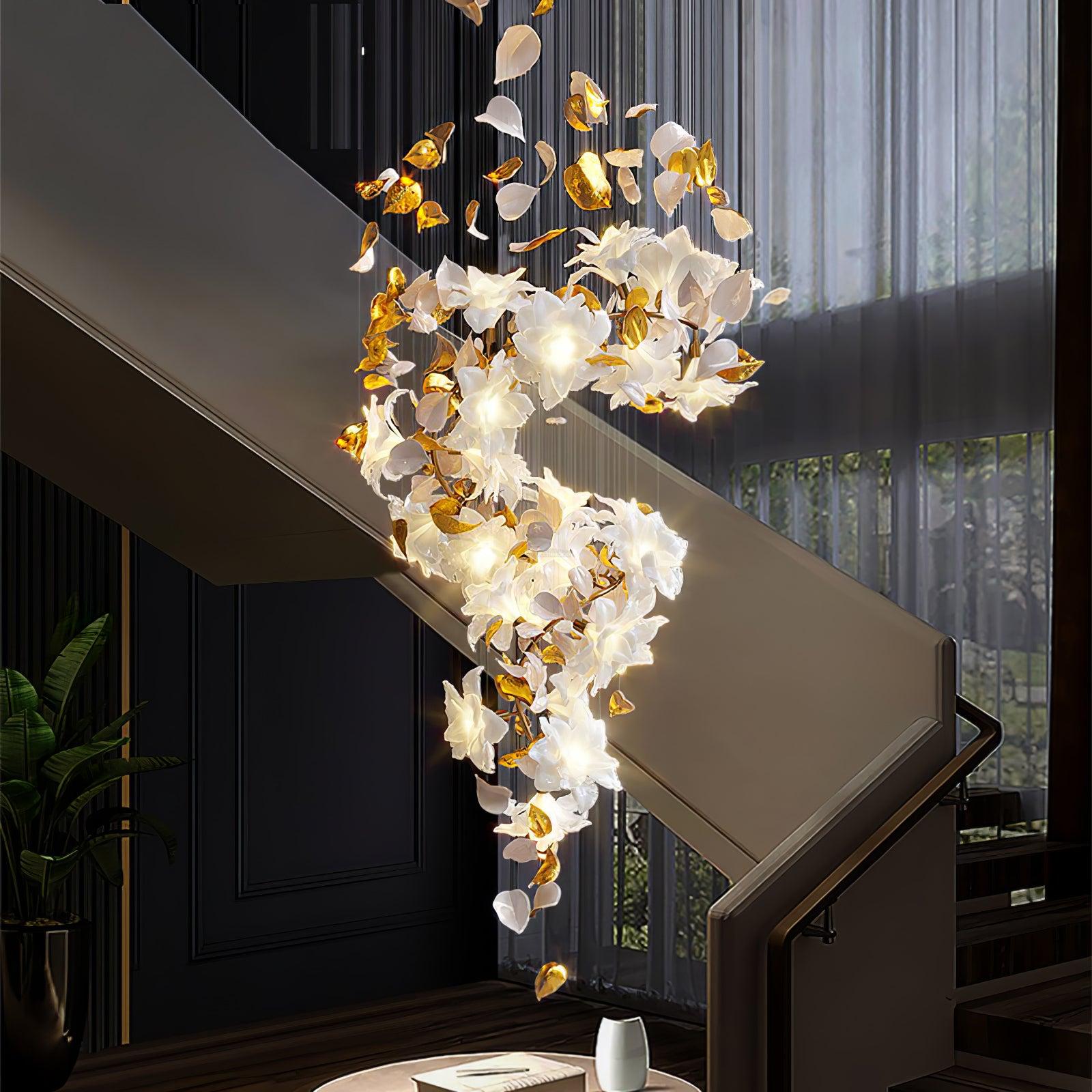 Flying Flowers Fluttering Chandelier with 6 Types - Luxehomezone