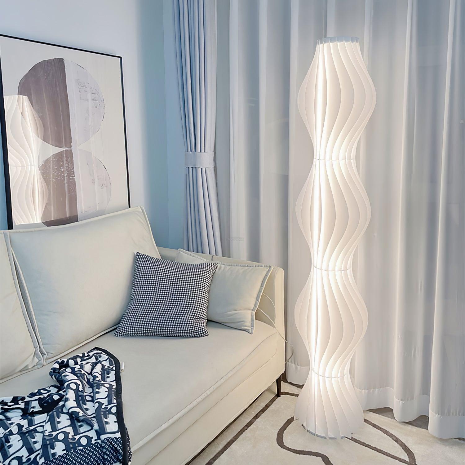 Vapor Floor Lamp Dia 35cm - Pillar-1-Luxehomezone