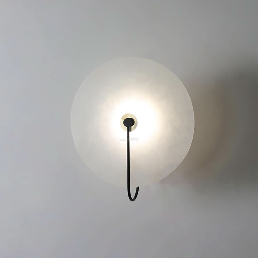 Alabaster LED Wall Lamp 6''/8''/10''/12'' - Luxehomezone