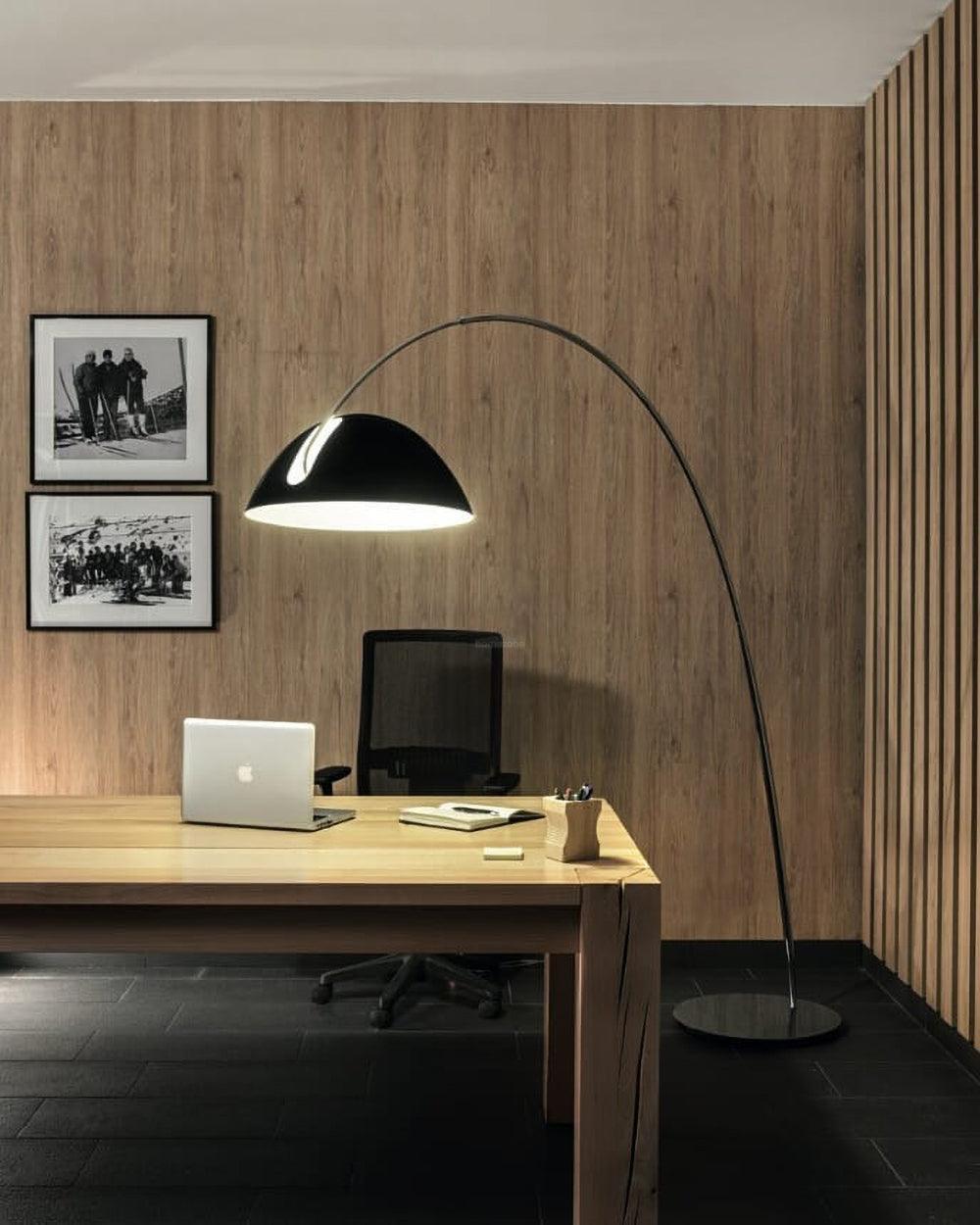 Pluma Floor Lamp ∅ 57.5″ - Bent-1-Luxehomezone