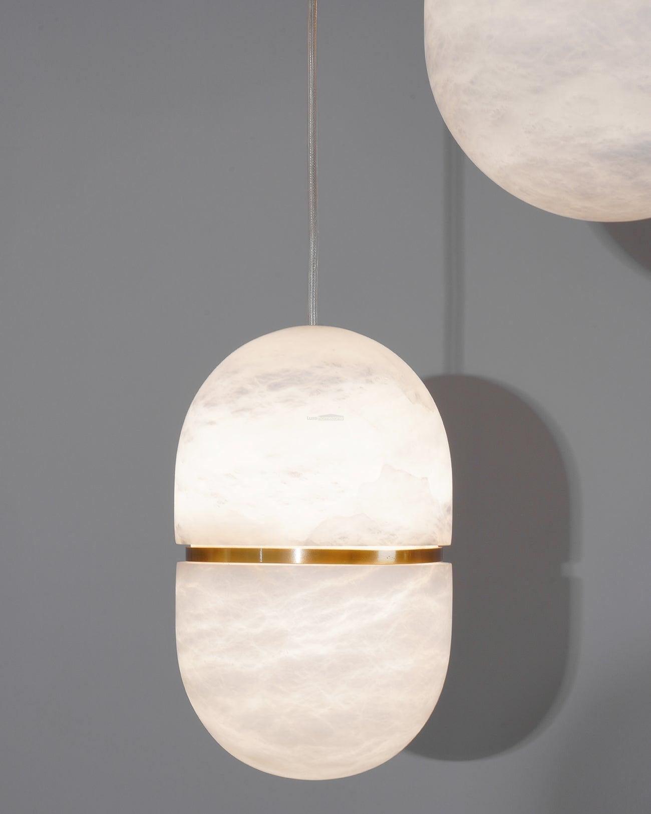YUM Alabaster Pendant Light - Luxehomezone