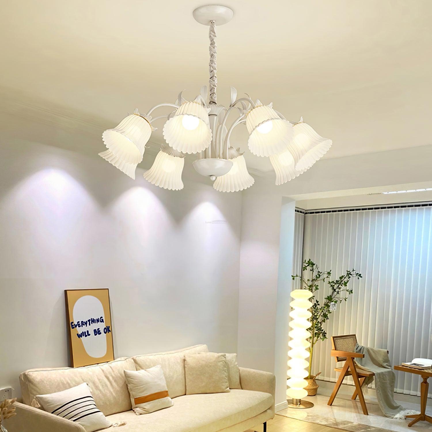 Petunia Chandelier with 6/8 heads - -1-Luxehomezone