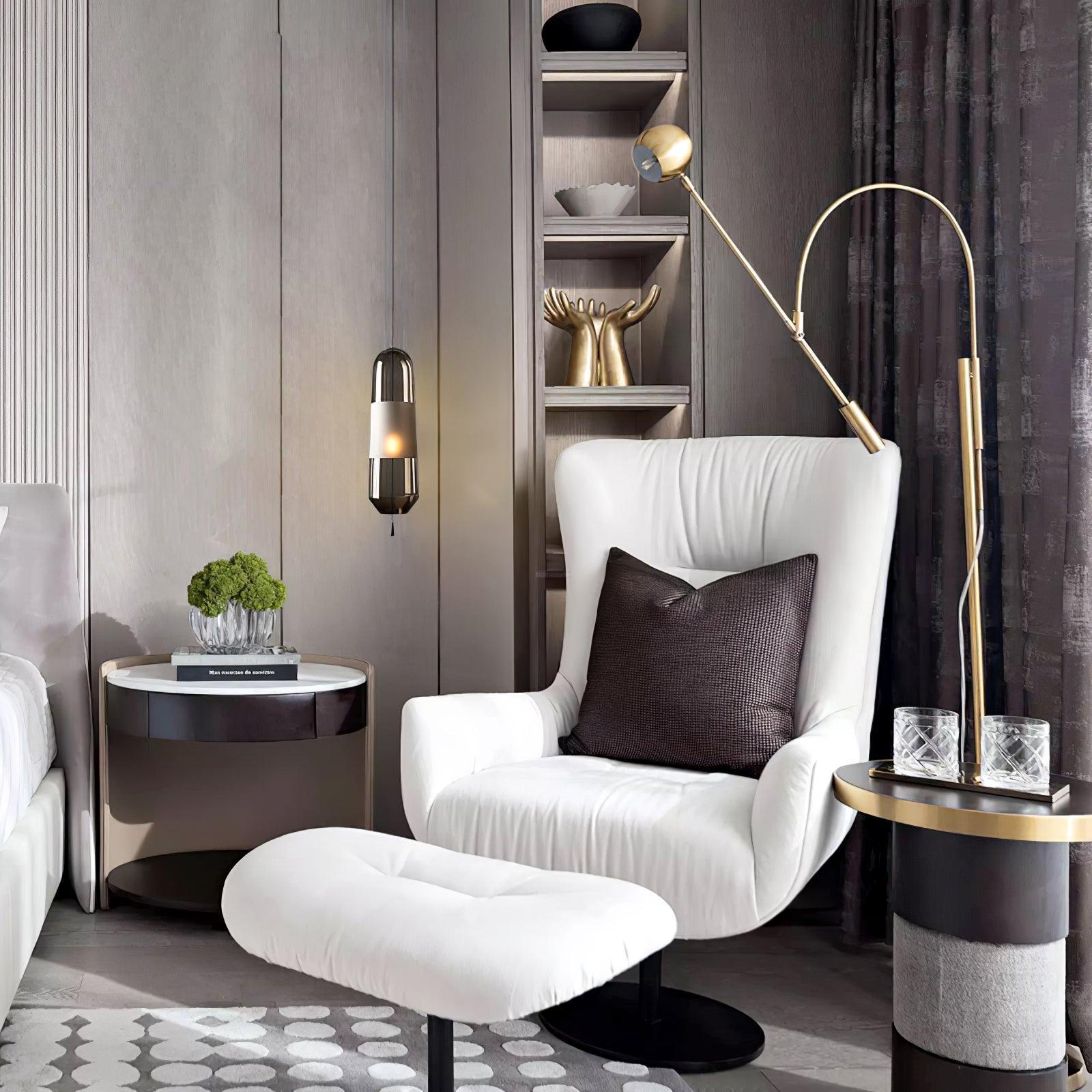 Scandinavian Floor Lamp W 33.5″ - -1-Luxehomezone