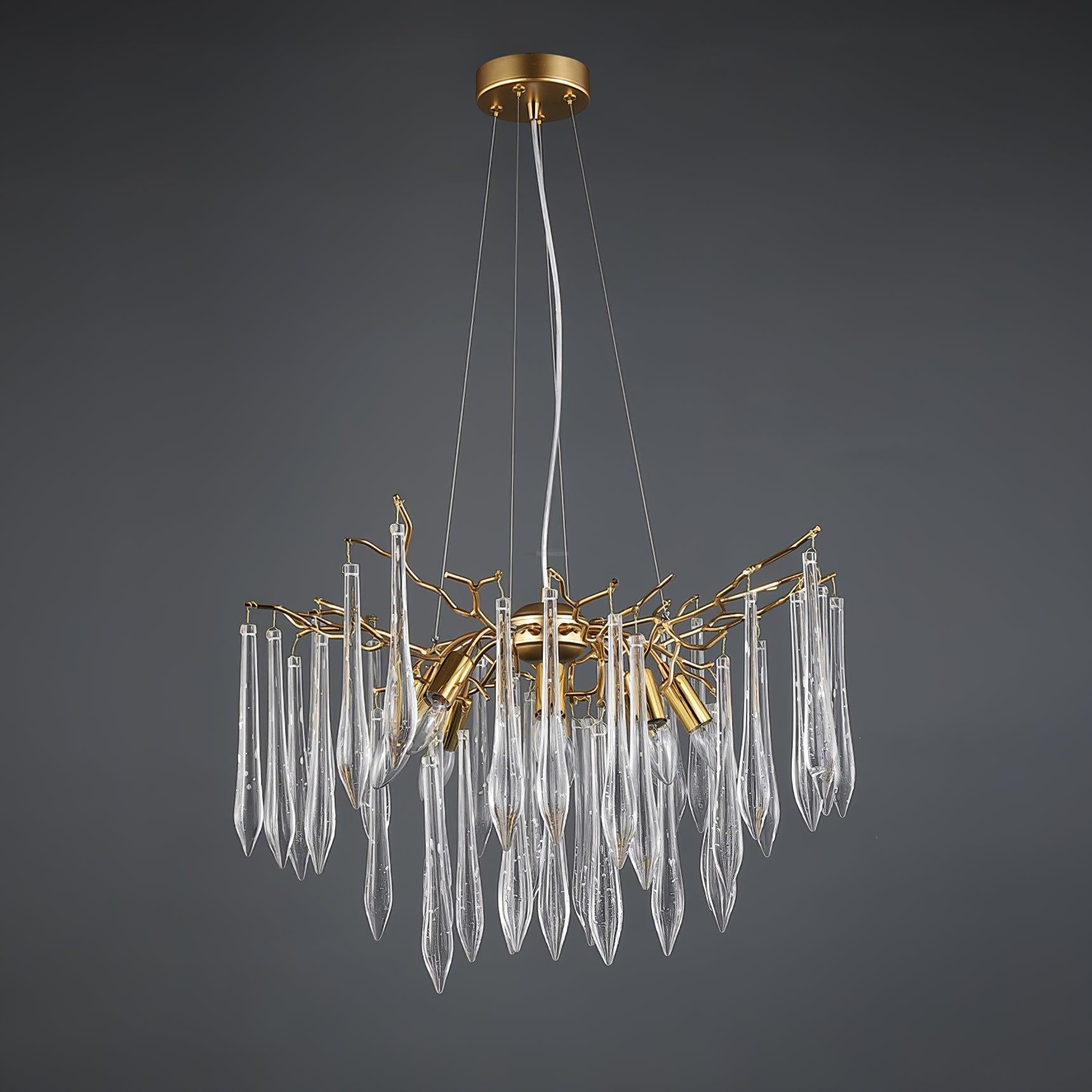 Aqua Funnel Chandelier with 8/10/12 heads - Branch-1-Luxehomezone