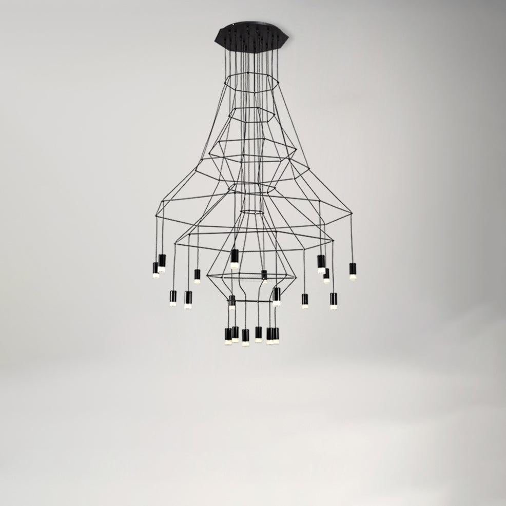 Lines Chandelier with 43/46 heads - Luxehomezone