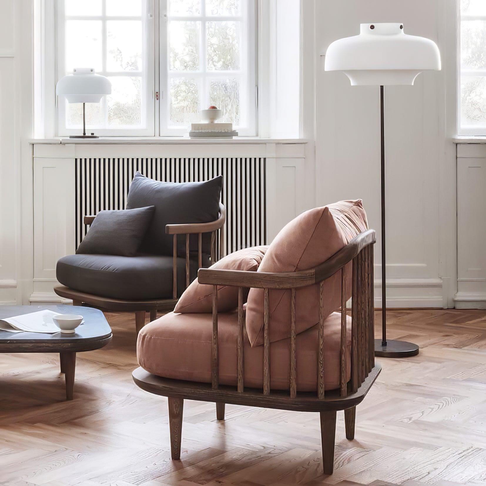 Hagen Floor Lamp ∅ 13.8″ - Luxehomezone