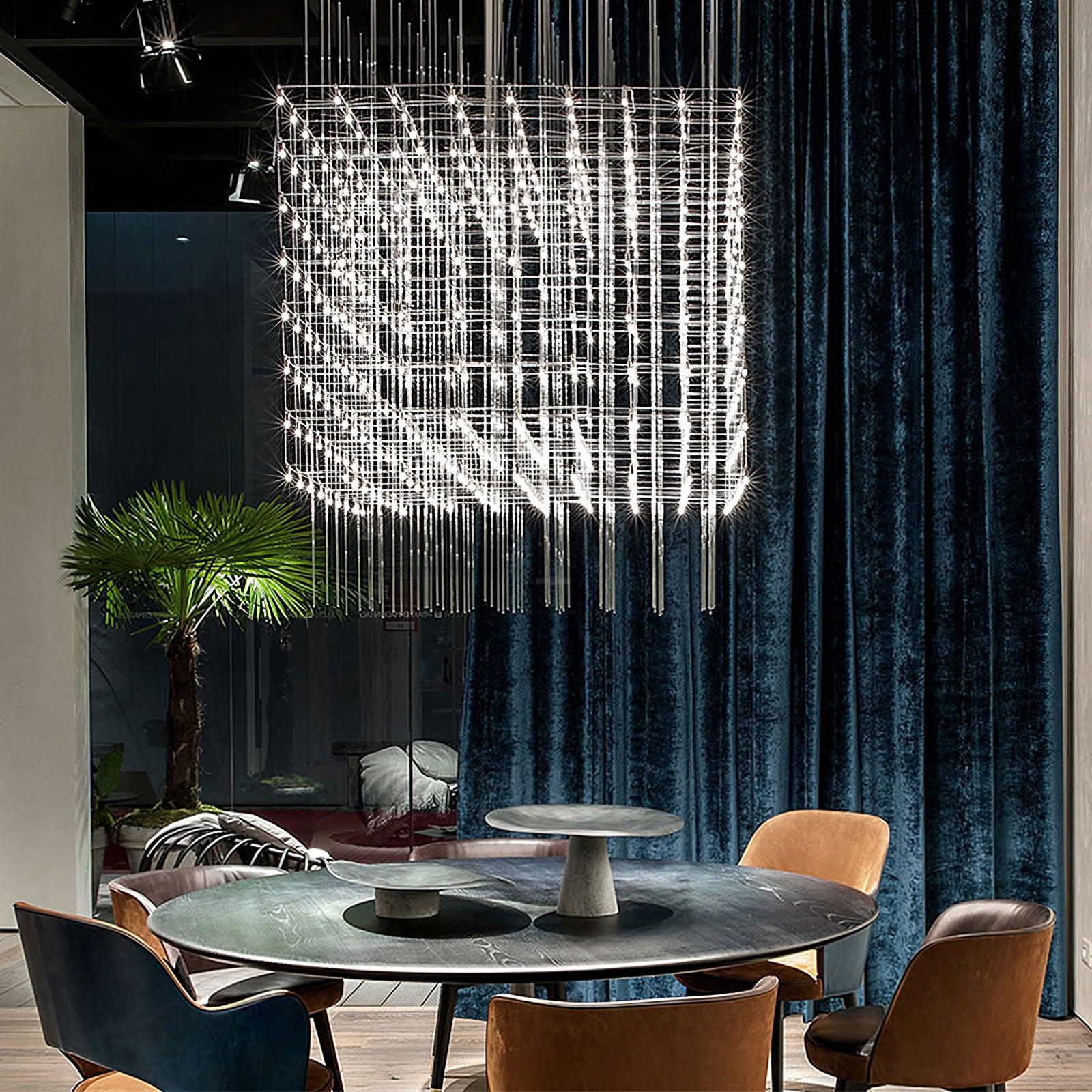 Cosmic Cube Led Pendant - Luxehomezone