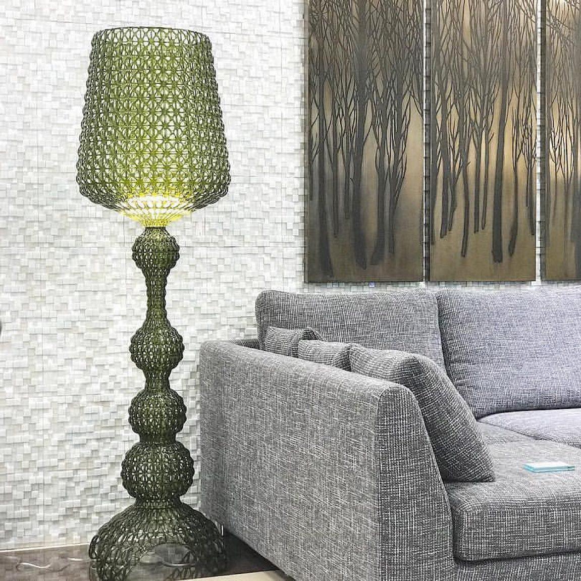 Kabuki Floor Lamp ∅ 19.7″ - Echelon-1-Luxehomezone