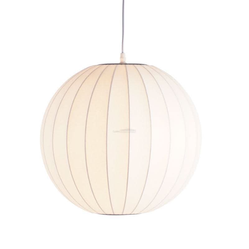 Bubble Pendant Light with Artificial Silk Lampshade - Luxehomezone
