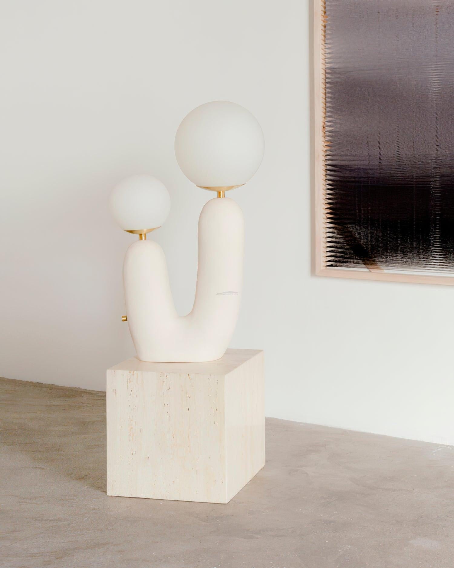 Oo Ceramics Table Lamp ∅ 22.4″ - Candy-1-Luxehomezone