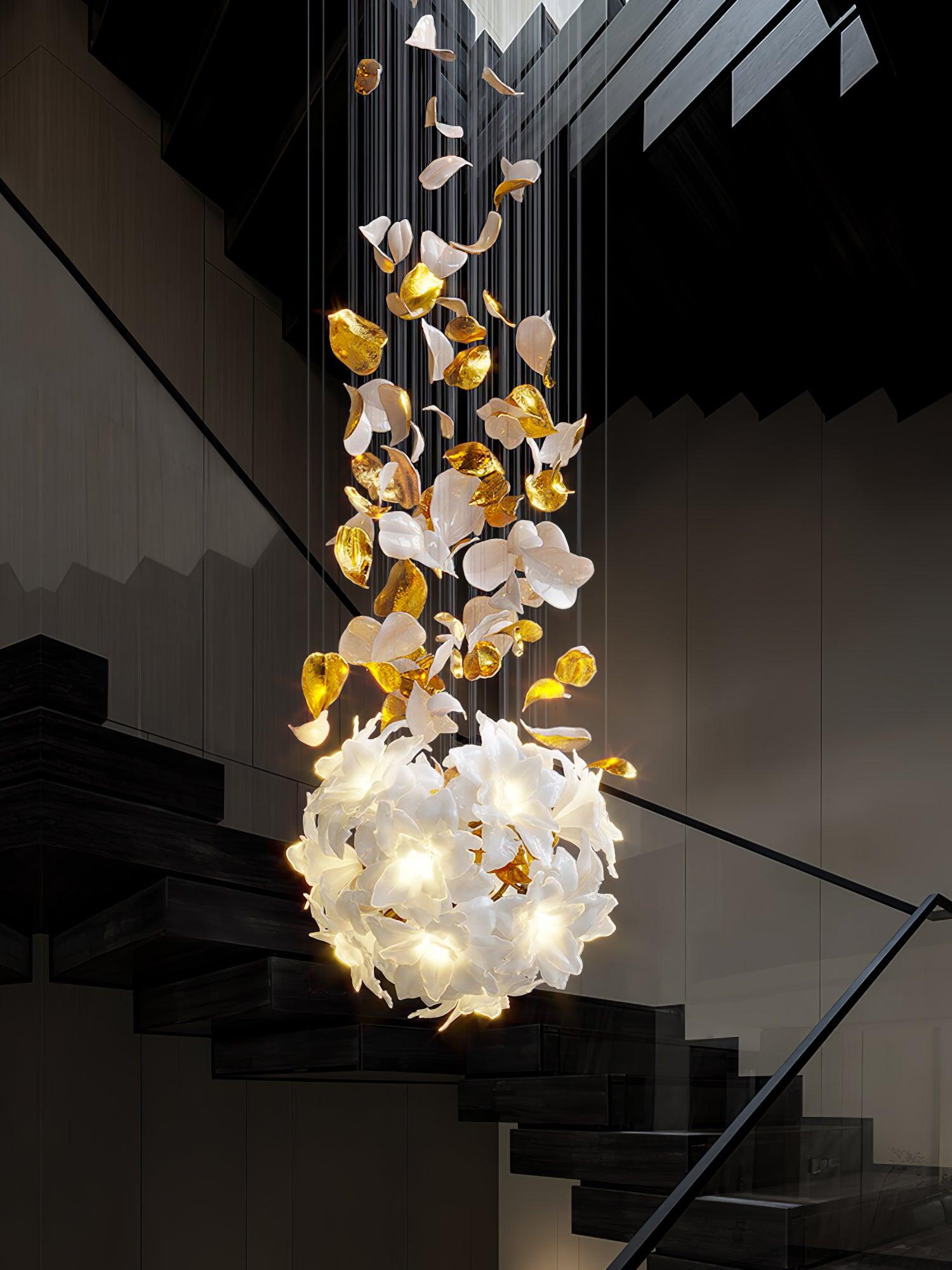Flying Flowers Fluttering Chandelier with 6 Types - Luxehomezone