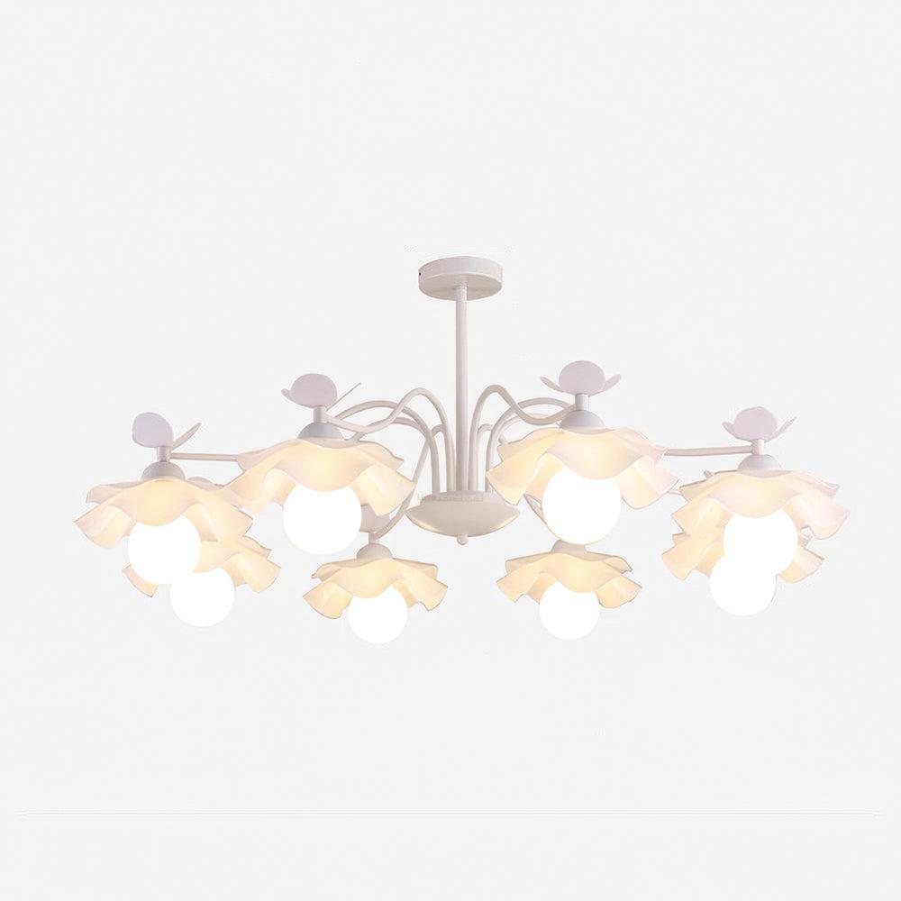 Murano Acrylic Chandelier with 3/5/8 heads - Zahara-1-Luxehomezone