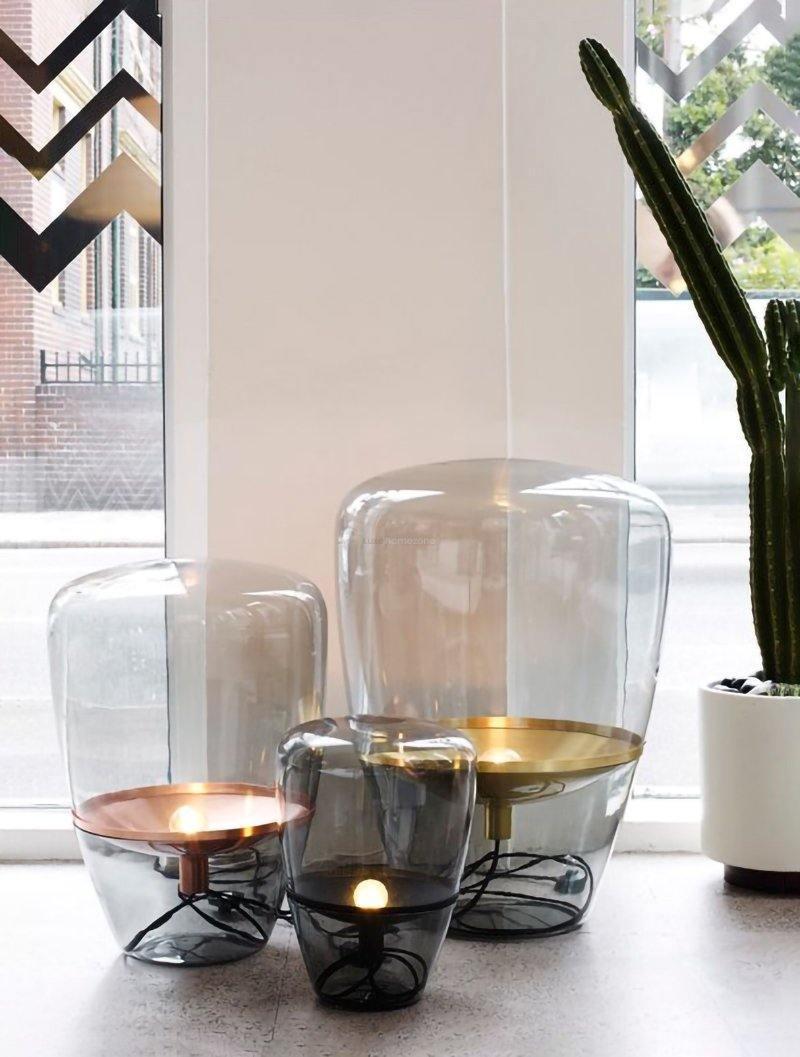 Balloon Table Lamp ∅ 11″ - Art Glass-1-Luxehomezone