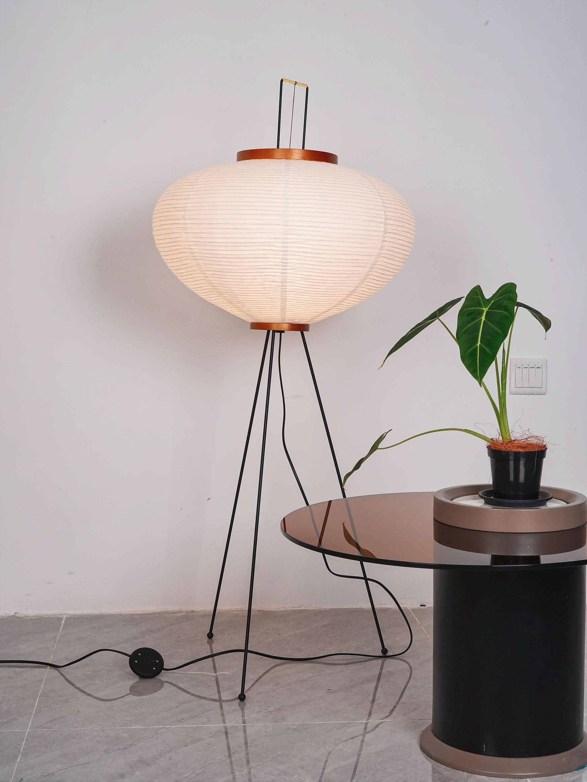 Akari Paper Floor Lamp - Luxehomezone