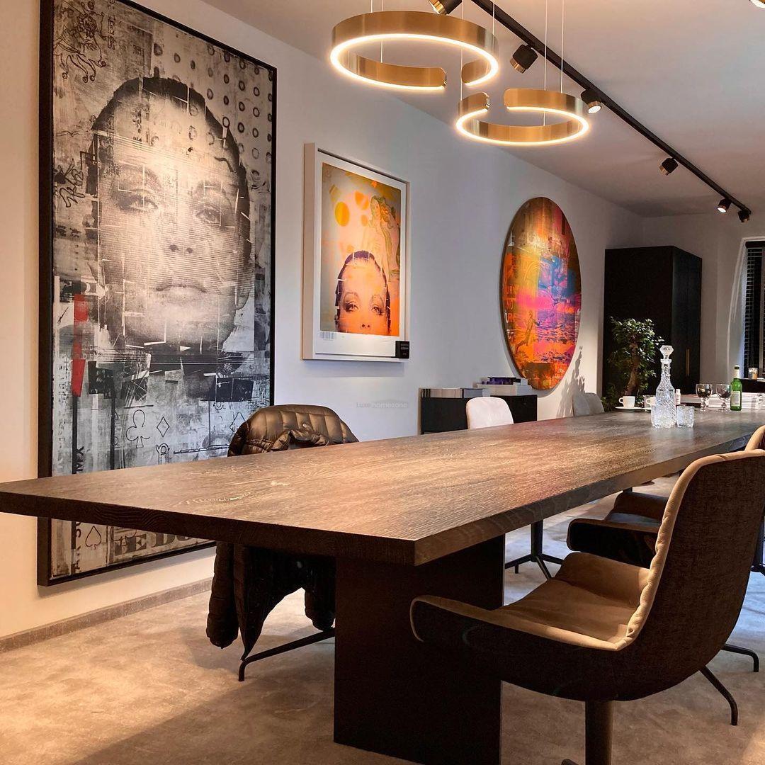Circular Style Chandelier - ring-1-Luxehomezone