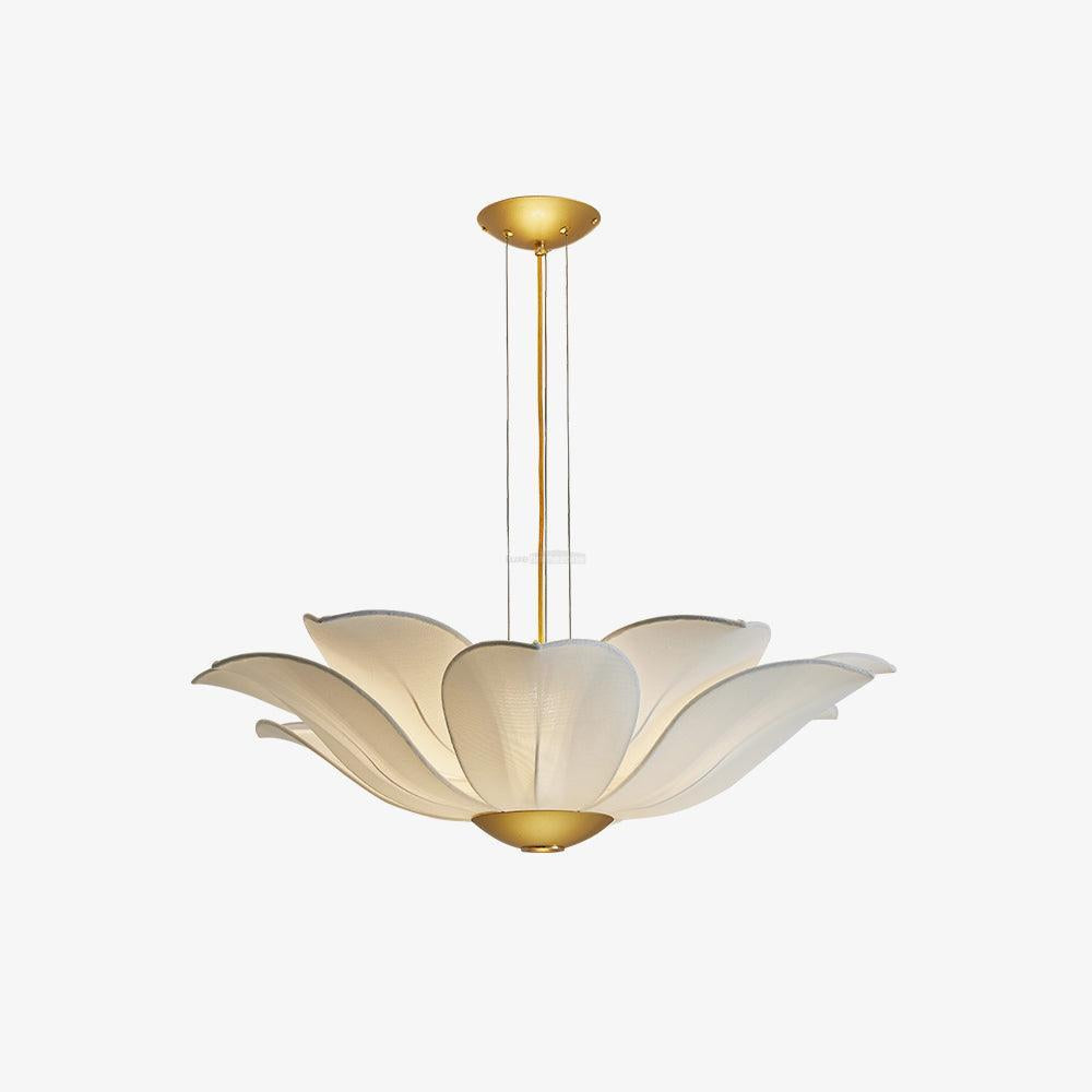 Fiore Chandelier  ∅ 32.3″ - Pleated-1-Luxehomezone