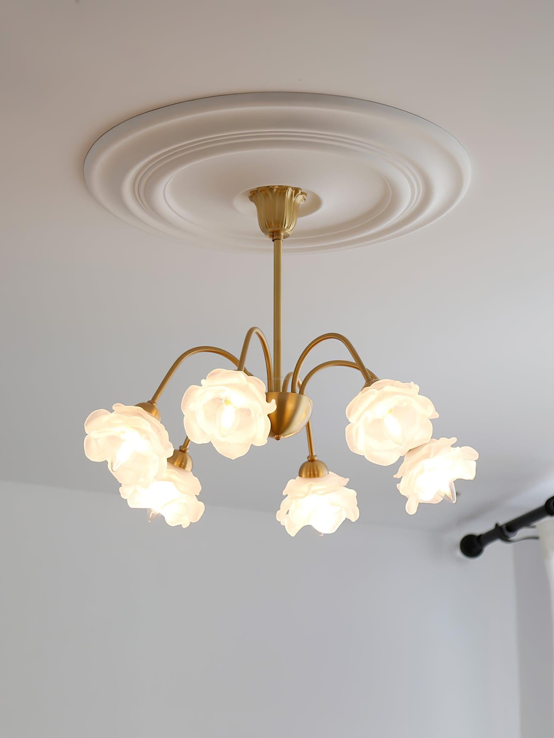 Roses Chandelier with 5/6/8 heads